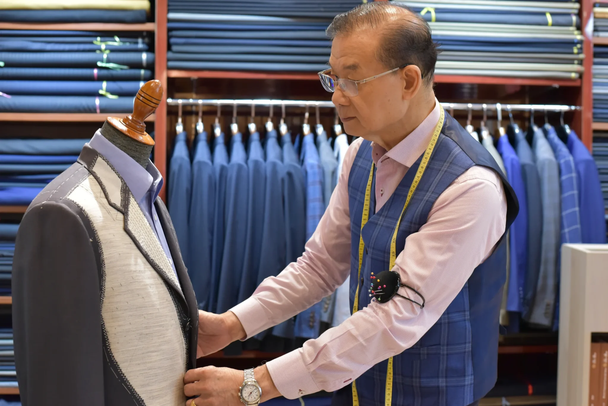 Best Tailor in Singapore - Master Chung