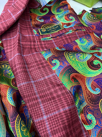 Suit Jacket With Beautiful Lining