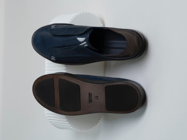 MC Blue Brown Grain Calf Leather (Top & Bottom)