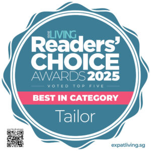 Best Tailor in Singapore - Reader's Choice Award 2025